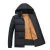 Norgard - Puffer Jacket Heren met Capuchon en Fleece Voering, Warm, Winddicht & Geïsoleerd