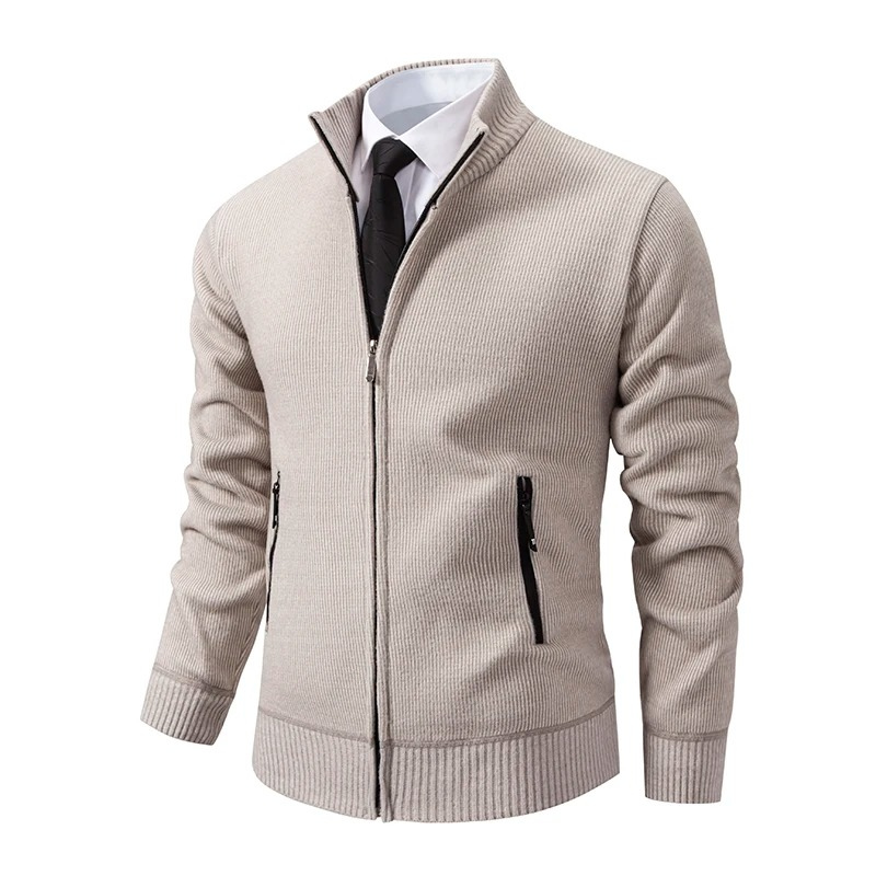 Vinstel - Heren Vest met Rits - Lichtgewicht Casual Cardigan