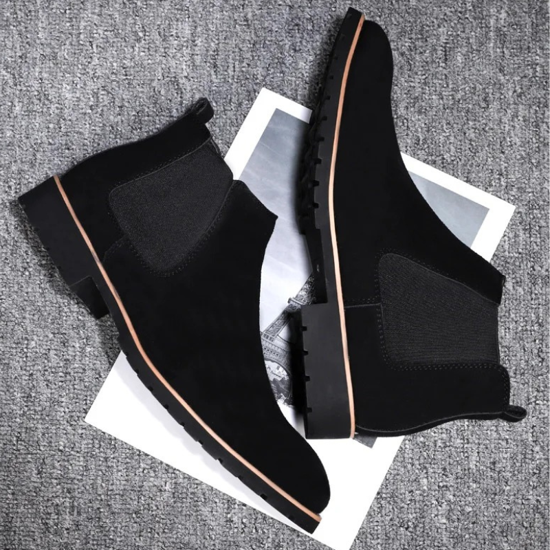 Helstan - Duurzame Chelsea Boots Heren met Profielzool