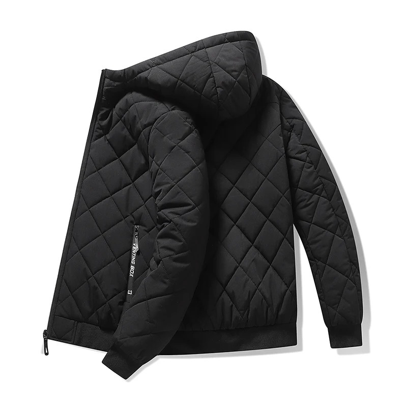 Zinvoss - Puffer Jacket Heren Gewatteerd met Capuchon, Warm, Winddicht & Casual Pasvorm