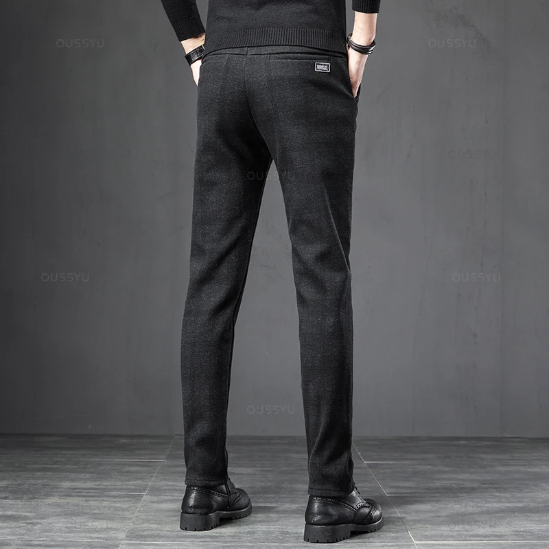 Nordlan - Heren Pantalon Slim Fit – Warme Winterbroek voor Kantoor en Werk