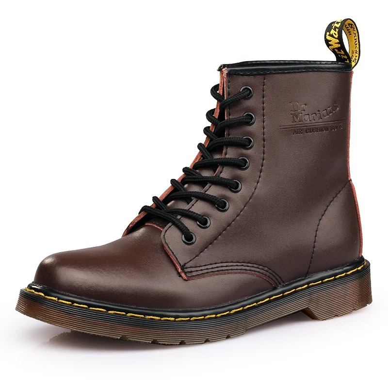 Alpenix - Winterlaarzen voor Heren, Leren Veterboots met Duurzame Zool