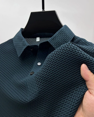 JAMES Luxe poloshirt voor heren