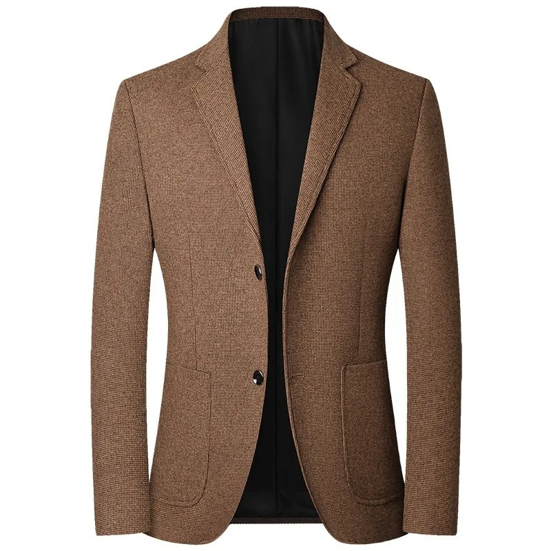 Wesport - Heren Colbert - Slim Fit Blazer Met Twee Knoopsluiting en Textuur