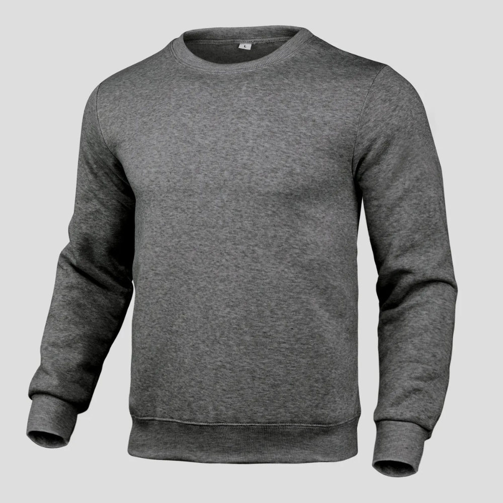 Koelbrz - Heren Trui Klassieke Crewneck Pullover, Sweater Met Lange Mouwen