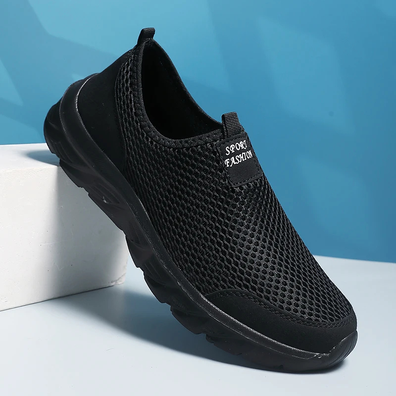 Maxigen - Orthopedische Schoenen Heren - Ademend Slip-On Sneakers met Comfortzool