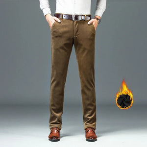 James™ froasted fleece gevoerde stretch herenpantalon