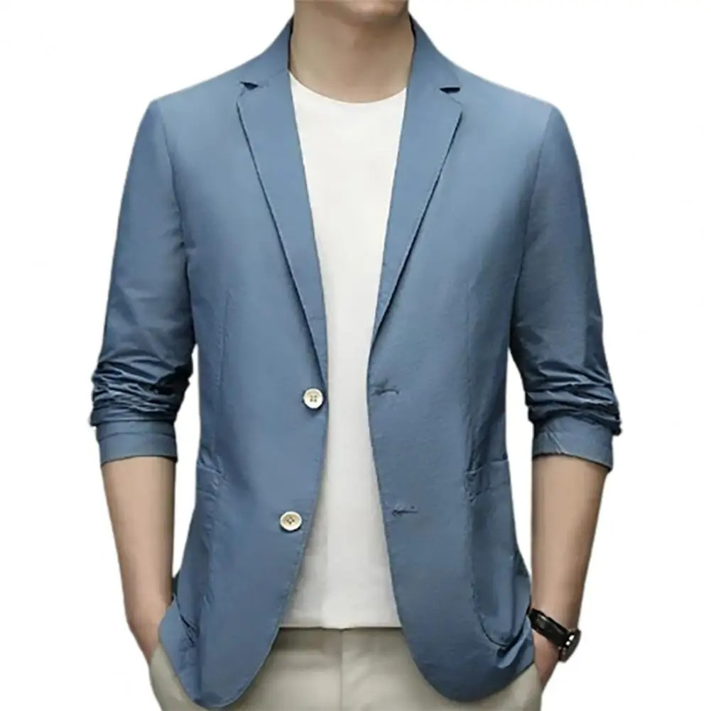 Draydon - Heren Colbert - Slim Fit Lichtgewicht Blazer Met Twee Knoopsluiting