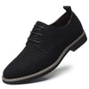 Hudson™ suède top blauw zwart Heren leren schoenen