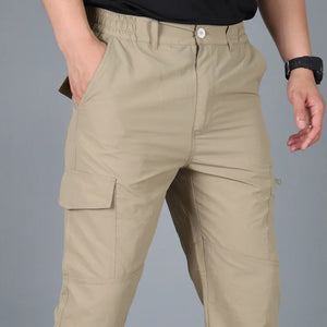 Oliver® militaire stijl flapzak heren cargo broek