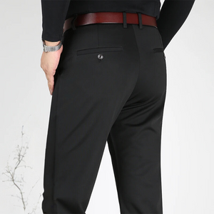 Dolhart - Heren Pantalon - Slim Fit Broek Met Achterzakken Voor Formele Stijl