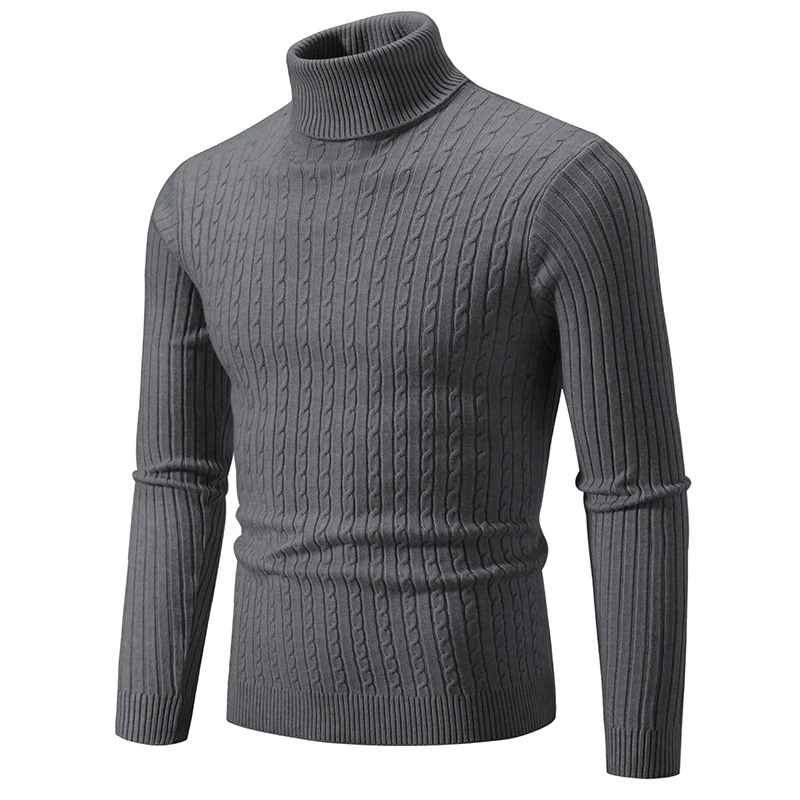 Mantler - Coltruien Heren - Kabelgebreid, Warm, Slim Fit, Casual Trui