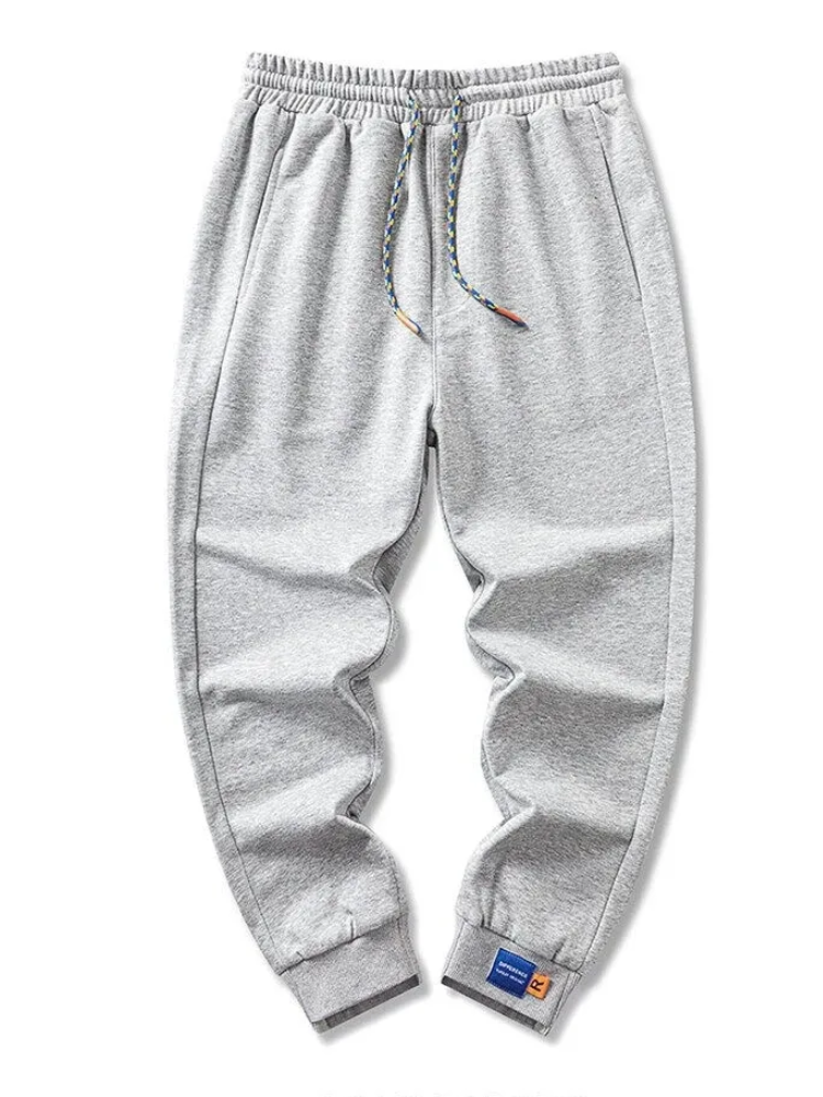 Rustvik - Joggingbroek Heren - Zachte Sweatpants met Kleurrijk Koord