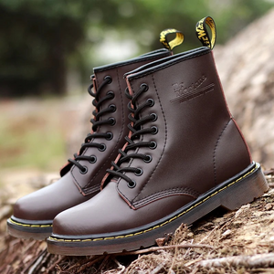 Alpenix - Winterlaarzen voor Heren, Leren Veterboots met Duurzame Zool