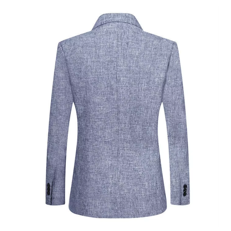 Jernard - Heren Colbert - Slim Fit Linnen Blazer Met Twee Knoopsluiting