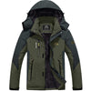 Oliver® winddichte blauwgroene met rits winterjas