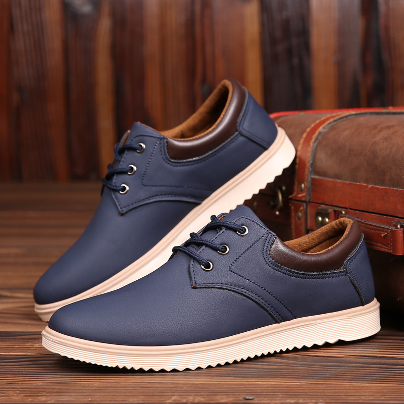 Oliver® Heren veterschoenen Comfortabele Platte Schoenen