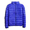 Oliver® blauwe lichtgewicht met fleece heren gewatteerde jas