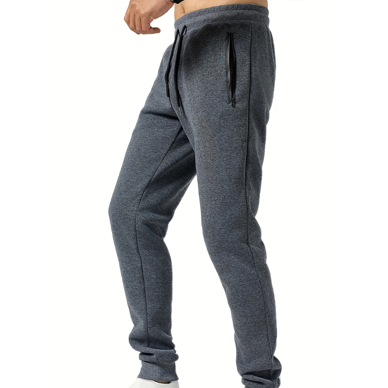 Athleon - Joggingbroek Heren - Warme Fleece Sweatpants met Koordsluiting