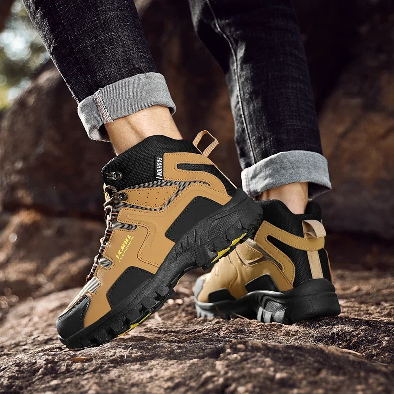 Hikeris - Wandelschoenen Heren Waterdicht Antislip Outdoor Trekkingschoenen