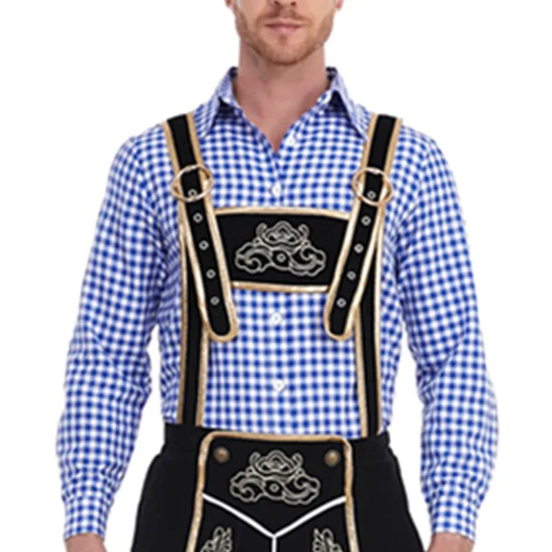 WoudGer - Lederhosen voor Heren - Perfecte Beierse Outfit voor Oktoberfest