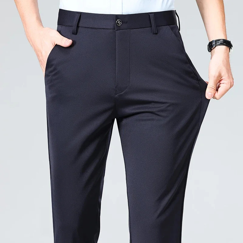 Menholt - Heren Pantalon - Slim Fit, Strijkvrij, Comfortabele Stof