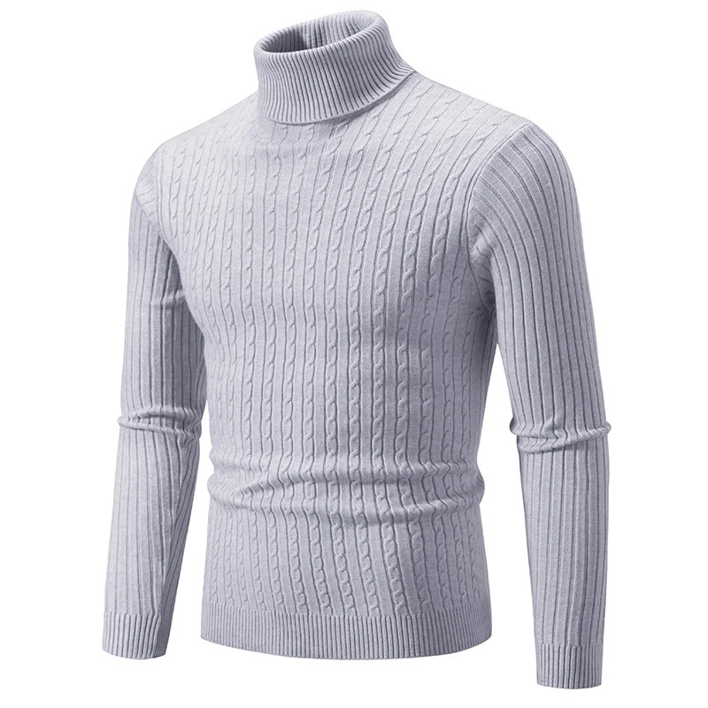 Mantler - Coltruien Heren - Kabelgebreid, Warm, Slim Fit, Casual Trui