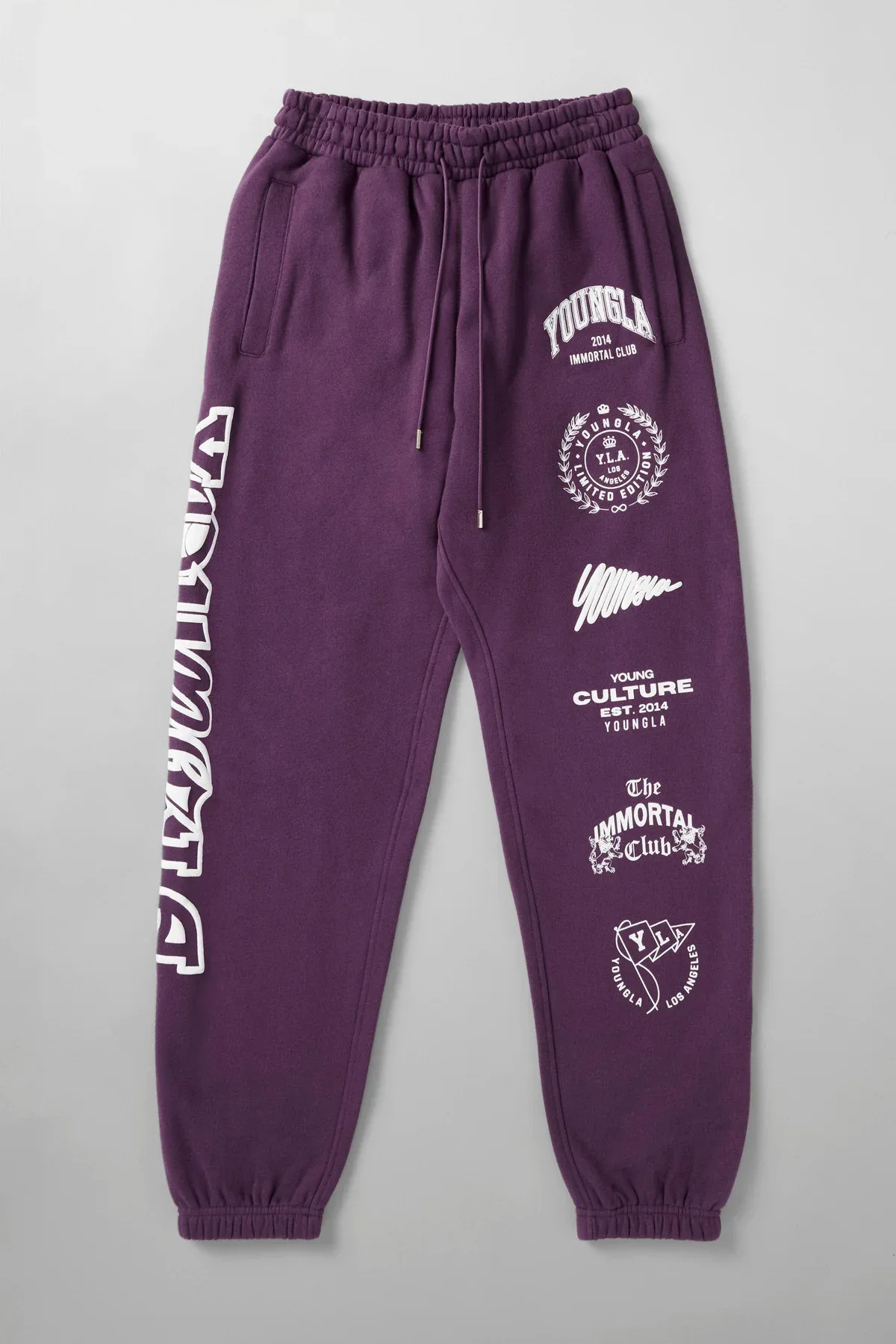 Athleta - Joggingbroek Heren - Casual Fleece Sweatpants met Grafische Print