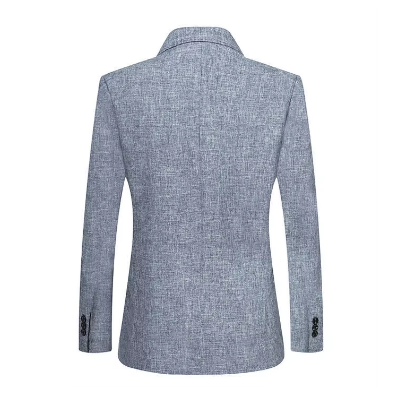 Jernard - Heren Colbert - Slim Fit Linnen Blazer Met Twee Knoopsluiting