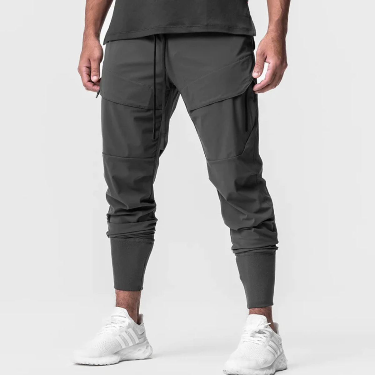 Zachtie - Joggingbroek Heren met Ritszakken - Casual Sportbroek