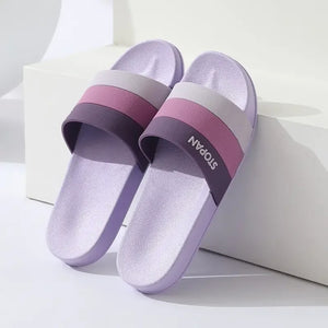 Hudson™ zacht gestreepte antislip comfortabele heren slippers