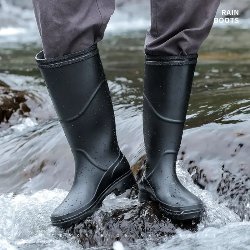 Drenkel - Heren Regenlaarzen – Waterdicht en Antislip voor Wandelen