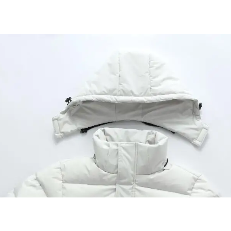 Trovell - Puffer Jacket Heren Extra Lang met Capuchon, Winddicht, Geïsoleerd & Warm