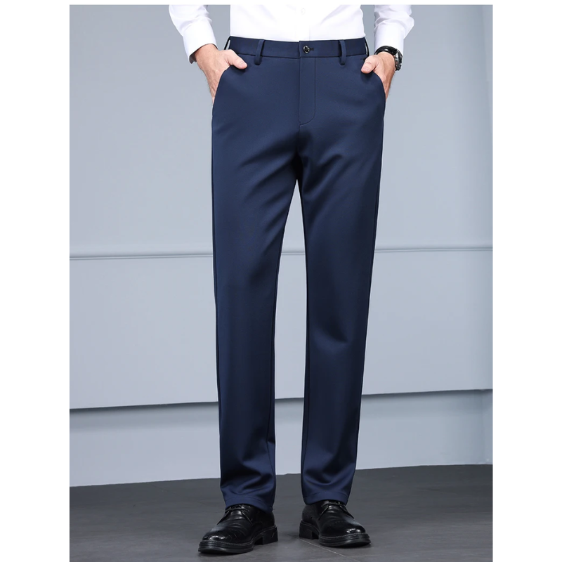 Dolhart - Heren Pantalon - Slim Fit Broek Met Achterzakken Voor Formele Stijl