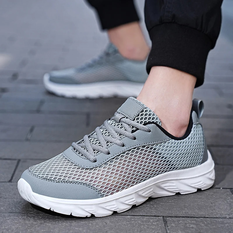 Orthozo - Orthopedische Schoenen Heren - Ademend Mesh Sneakers voor Wandelen