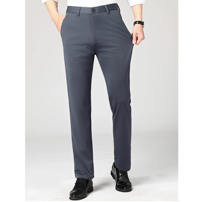 Eldwear - Heren Pantalon Stretch Slim Fit voor Kantoor met Zijzakken