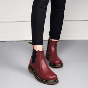 Eiskarn - Winterlaarzen voor Heren, Leren Chelsea Boots met Antislipzool