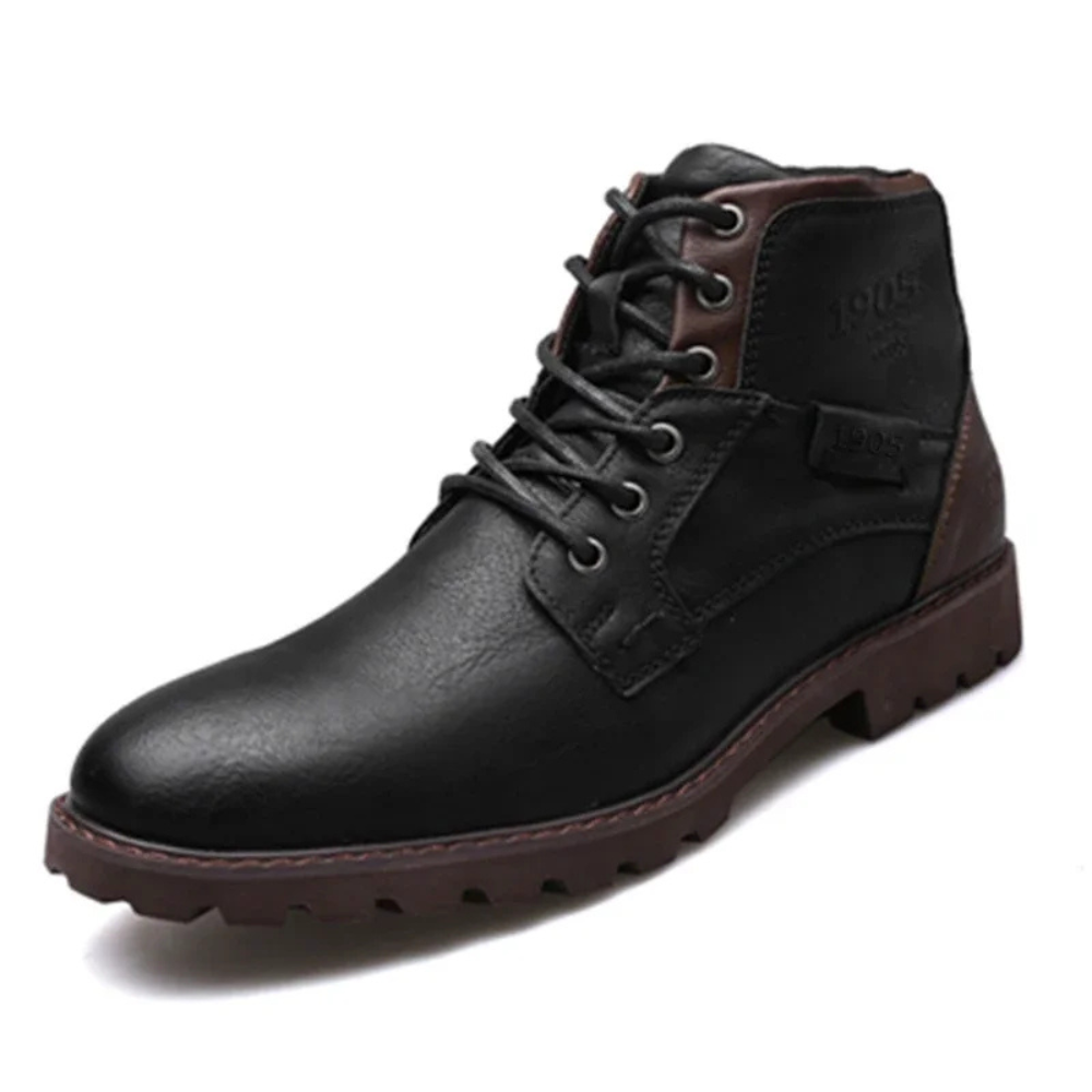 Trednor - Herenschoenen Boots - Leren Veterschoenen, Duurzaam & Antislip Buiten