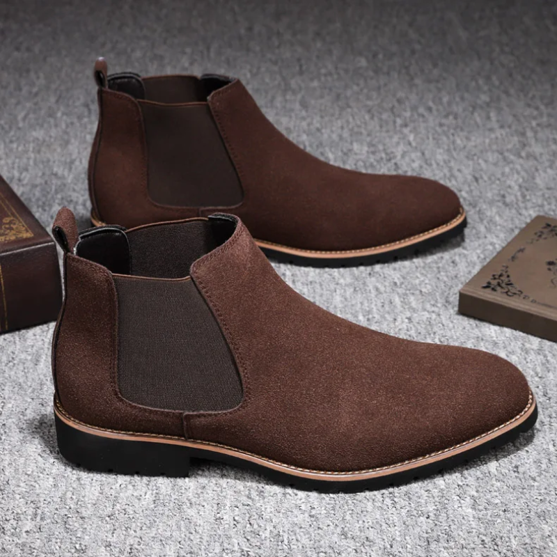 Helstan - Duurzame Chelsea Boots Heren met Profielzool