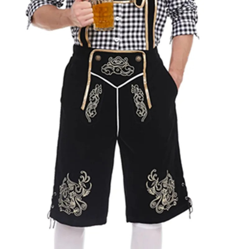 WoudGer - Lederhosen voor Heren - Perfecte Beierse Outfit voor Oktoberfest