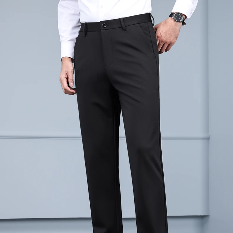 Dolhart - Heren Pantalon - Slim Fit Broek Met Achterzakken Voor Formele Stijl