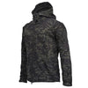 Oliver® zwarte waterdichte col lichtgewicht met rits ski jas