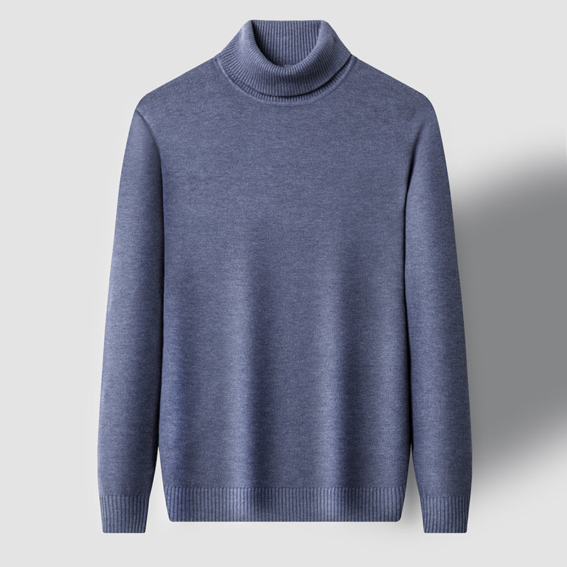 Oliver® coltrui wol met fleece gebreide trui