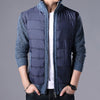 Oliver® gebreid patchwork zwart heren vest
