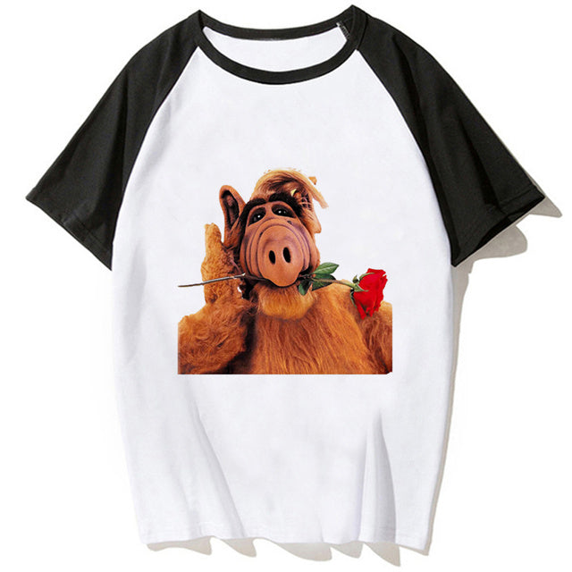James Grappig Y2K Grafisch T-shirt - Designer Streetwear
