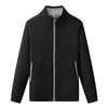Oliver® gebreide heren fleece trui met hoge kraag