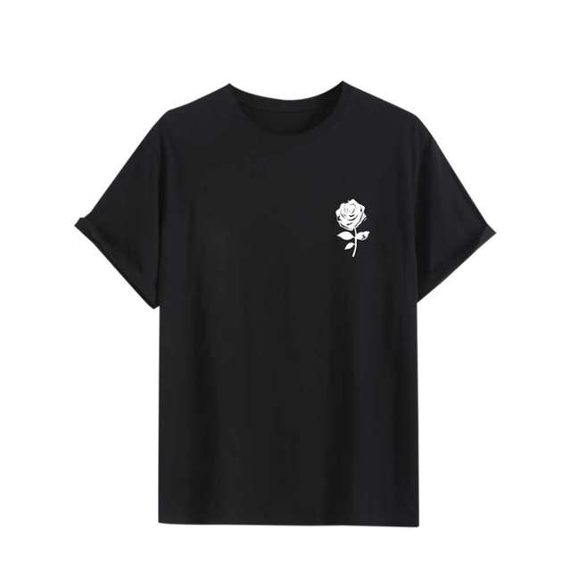 James Basic Bloemenprint Heren T-shirt Casual Korte Mouw