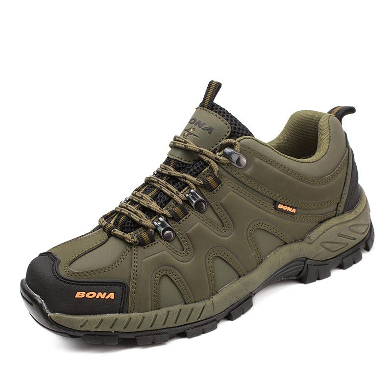 DopeStride™ sport stijl legergroen Orthopedische wandelschoenen