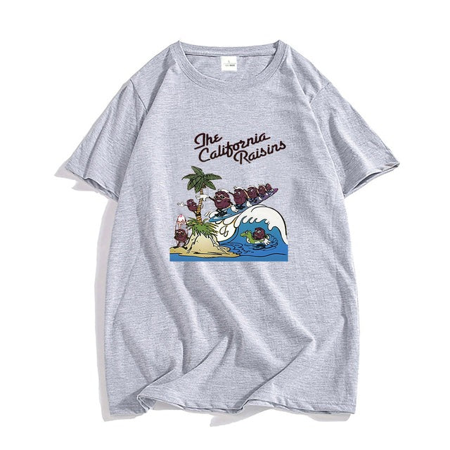 James California Raisins Sunshine Co Surf Tshirts