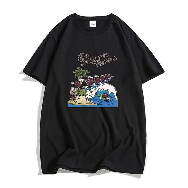James California Raisins Sunshine Co Surf Tshirts